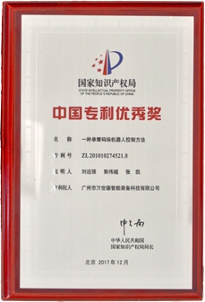 2017年中國專利優秀獎